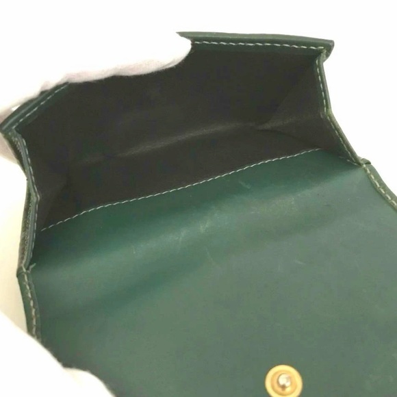 Gucci Vintage Guccissima GG Embossed Leather Bifold Wallet – Green - Picture 7 of 15